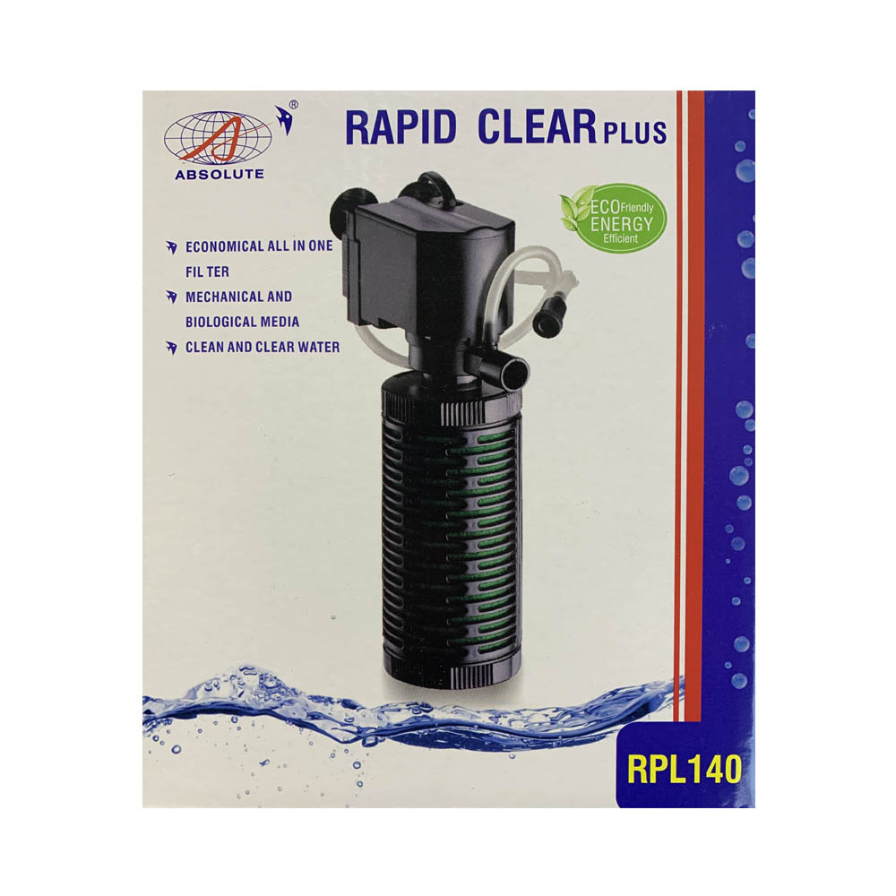 ABSOLUTE Rapid Clear Plus Internal Power Filter RPL140